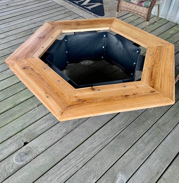 Wood-Burning Fire Pit